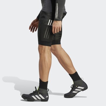 ADIDAS PERFORMANCE Slimfit Sportbroek in Zwart