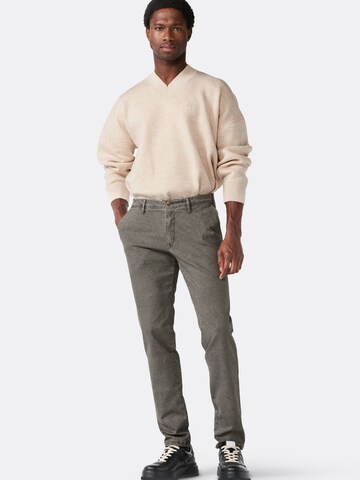 MMX Germany Regular Chino in Grijs: voorkant