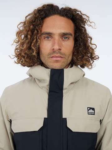 PROTEST Sports jacket 'PRTKajo' in Brown