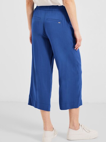 CECIL Wide Leg Hose 'Neele' in Blau