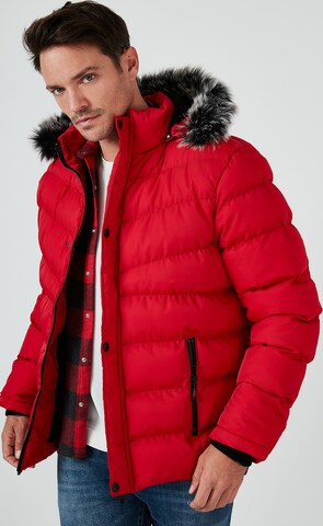 Manteau d’hiver 'Buratti' Buratti en rouge