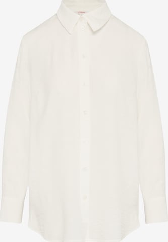 s.Oliver Bluse in Beige: Vorderseite
