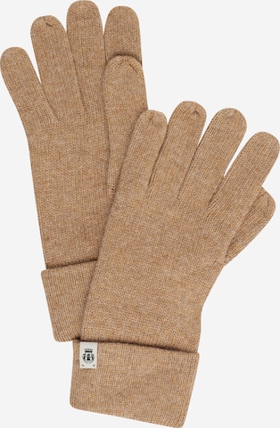 Roeckl Full finger gloves 'Essentials' in Beige: front