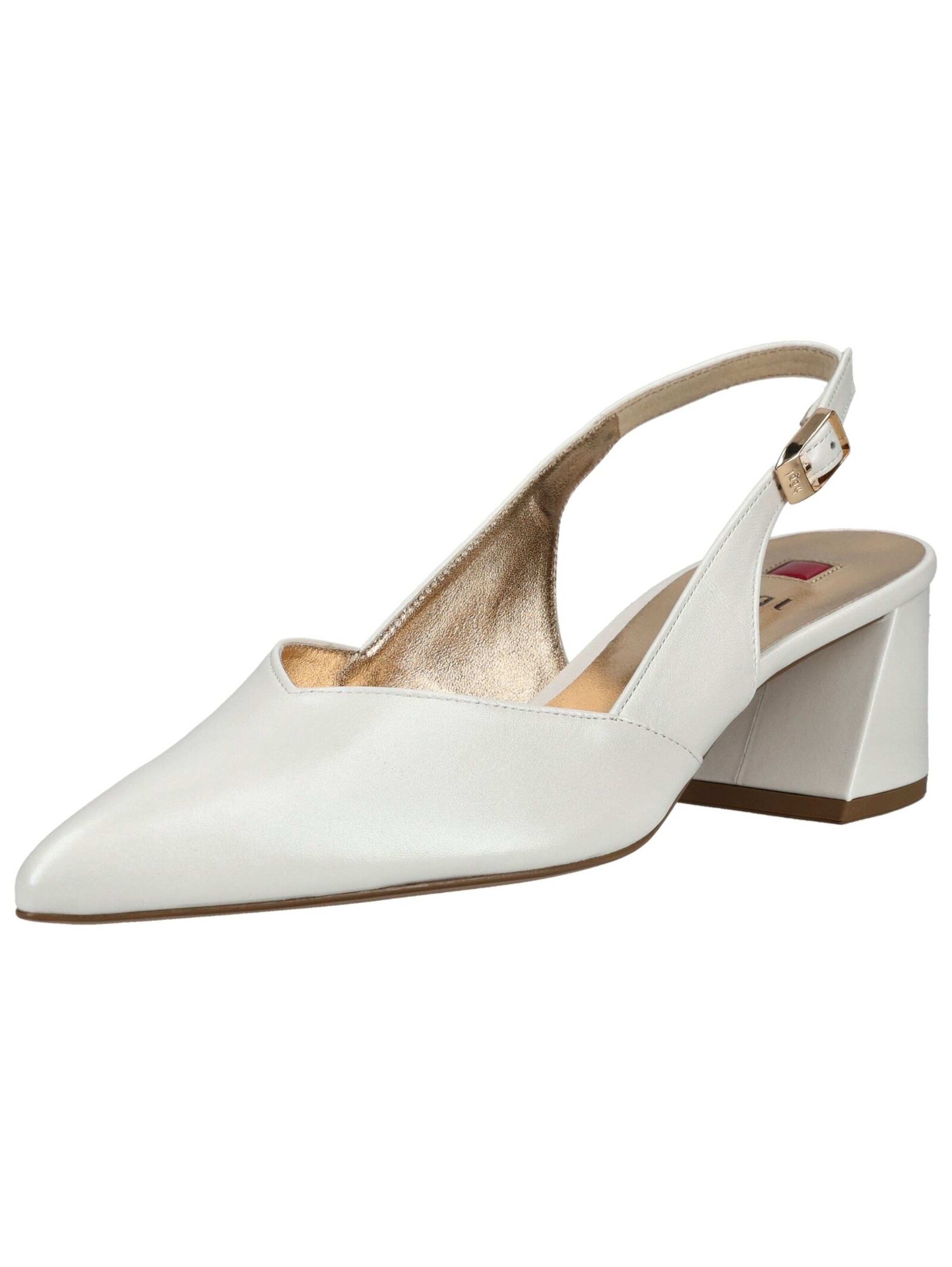 Högl Slingpumps in weiß, Produktansicht