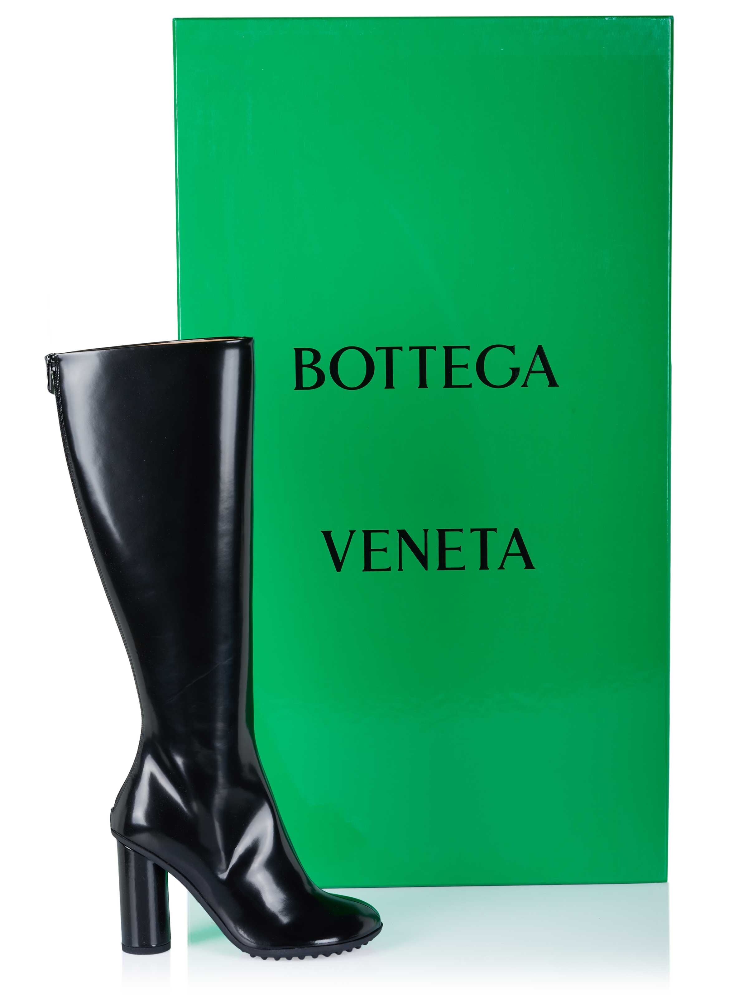 Bottega Veneta Boots 'Bottega Veneta ATOMIC Stiefel schwarz' i sort