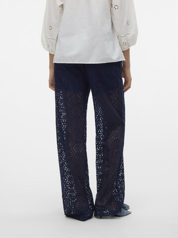 Wide Leg Pantalon 'HONEY' VERO MODA en bleu