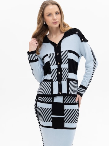 Passioni Knit Cardigan in Blue