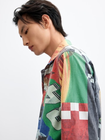 Desigual - Ajuste regular Camisa en rojo