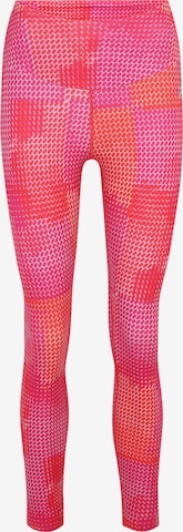 Skinny Pantalon de sport 'RADDA' FILA en rose : devant