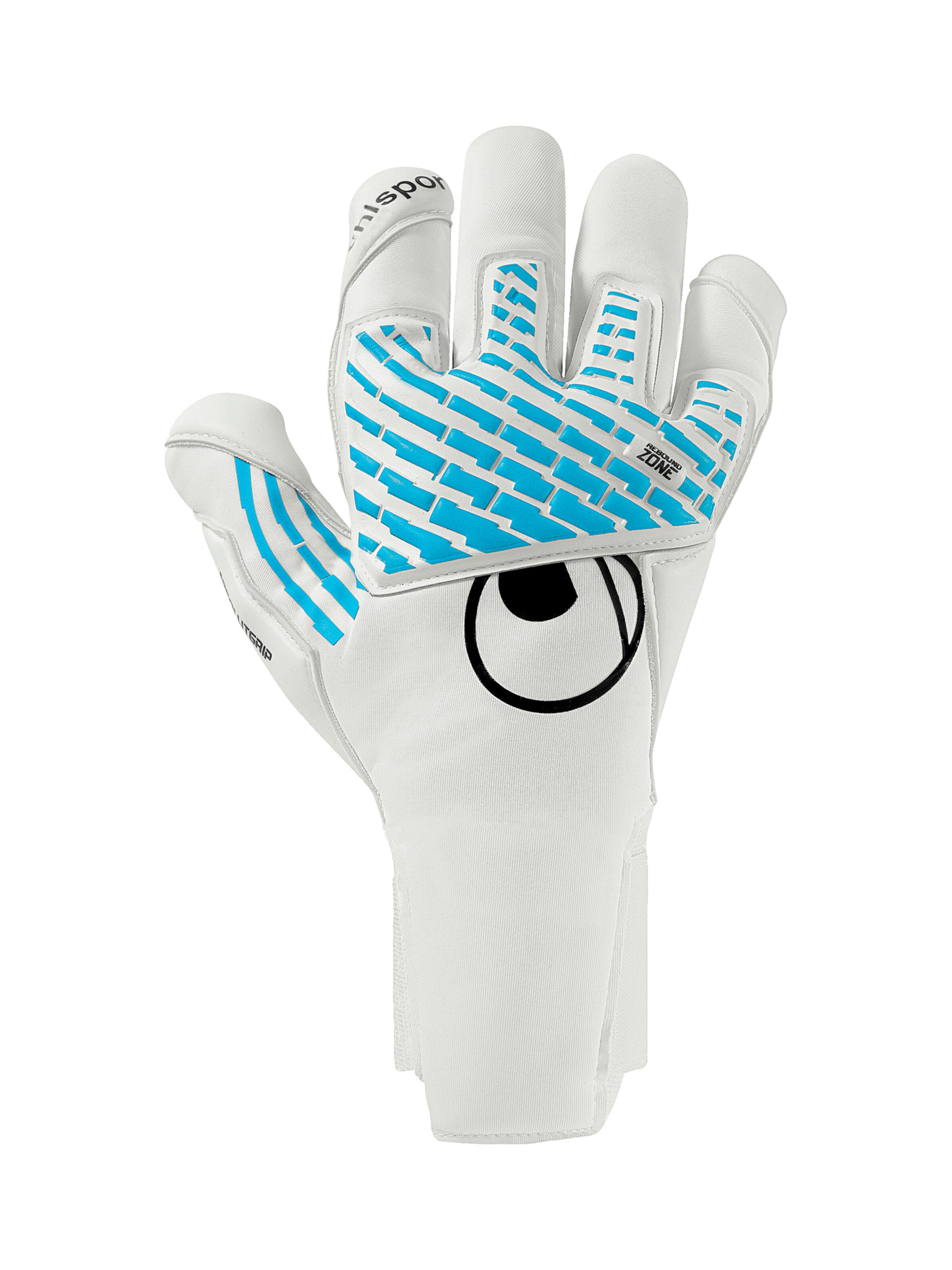 UHLSPORT Sporthandschuh 'FM Cybertec Absolutgrip SC' in Weiß: Vorderseite