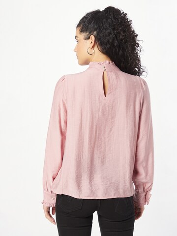 Cream Blouse 'Anny' in Pink