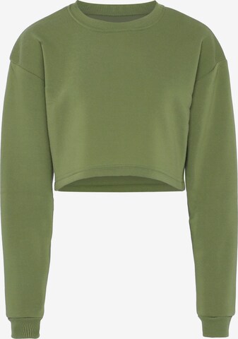 BLONDA Sweatshirt in Green: front