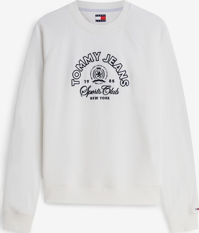 Megztinis be užsegimo 'HERITAGE' iš Tommy Jeans, spalva – nakties mėlyna / balta, Prekių apžvalga