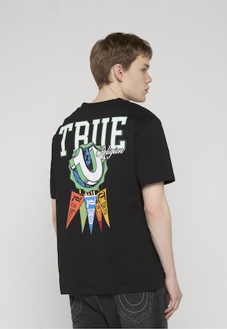 True Religion Koszulka w kolorze czarny: przód