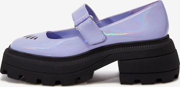 Katy Perry - Sapatos de salto 'THE GELI COMBAT MARY JANE' em roxo