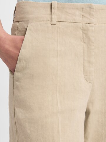 Cambio Wide leg Trousers with creases 'California' in White