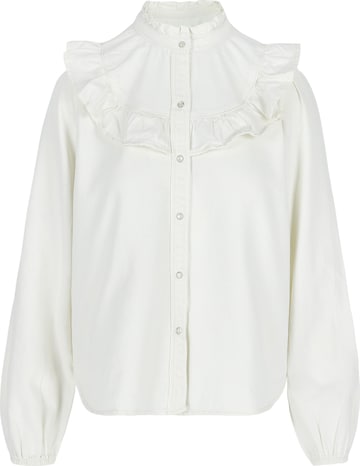 LolaLiza Blouse in White: front