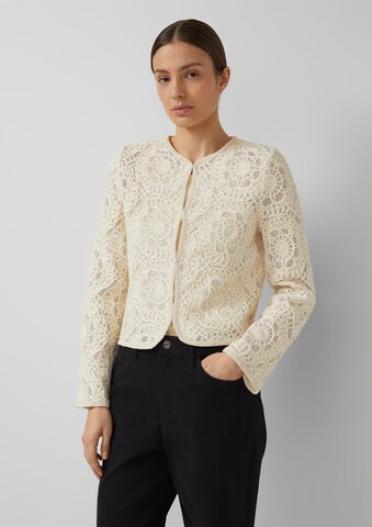 Veste mi-saison s.Oliver en beige : devant