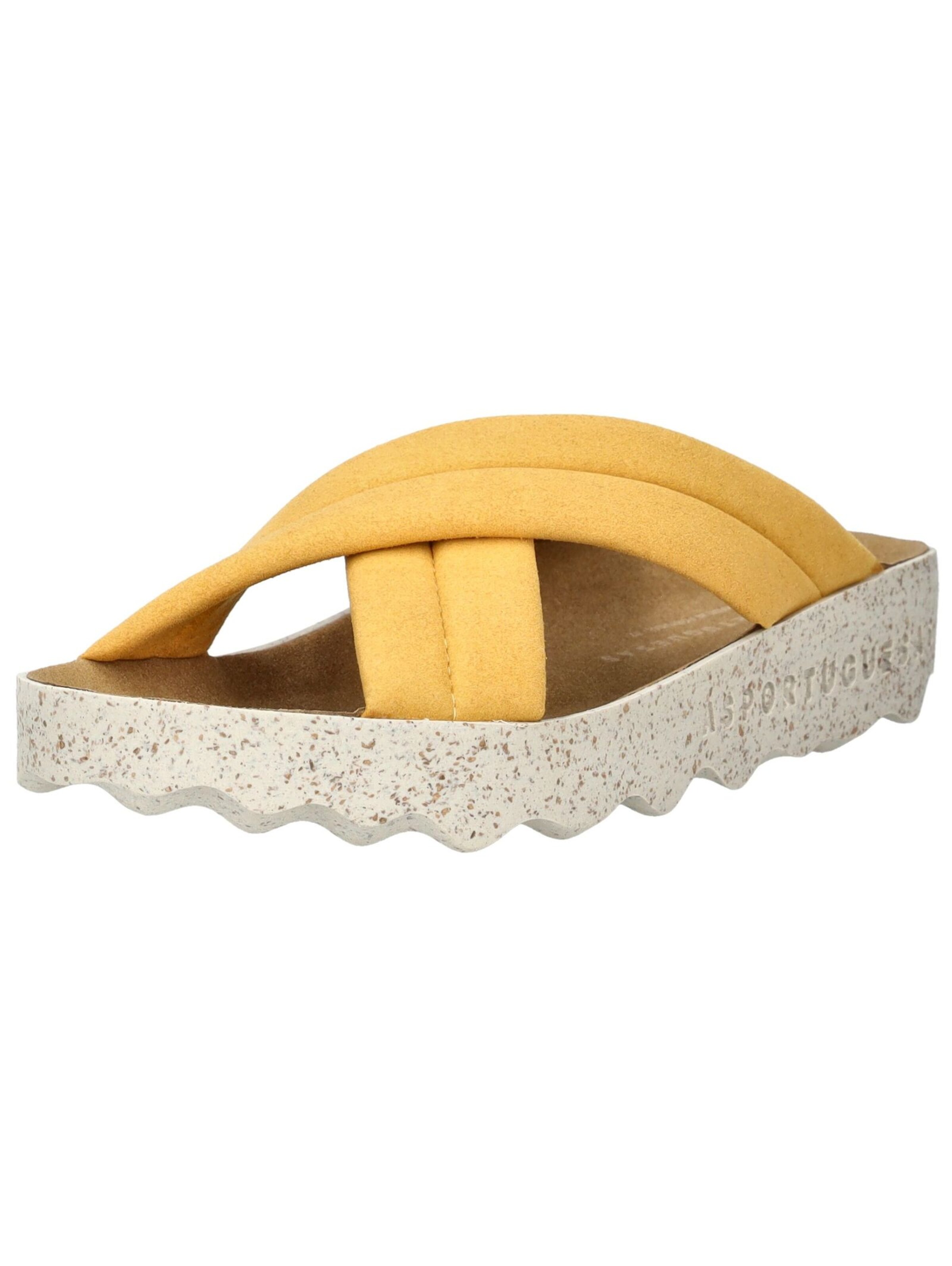 Asportuguesas Mule in Yellow: front