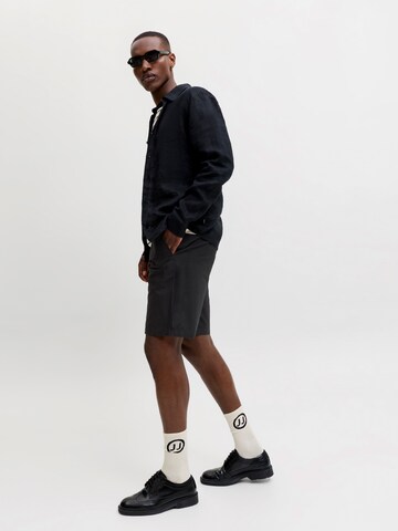 JACK & JONES Loose fit Pants 'JPSTKARL' in Black