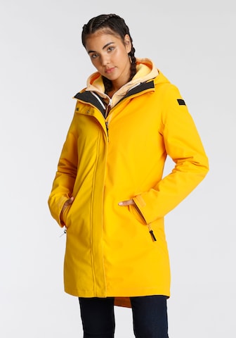 ICEPEAK Raincoat in Yellow: front