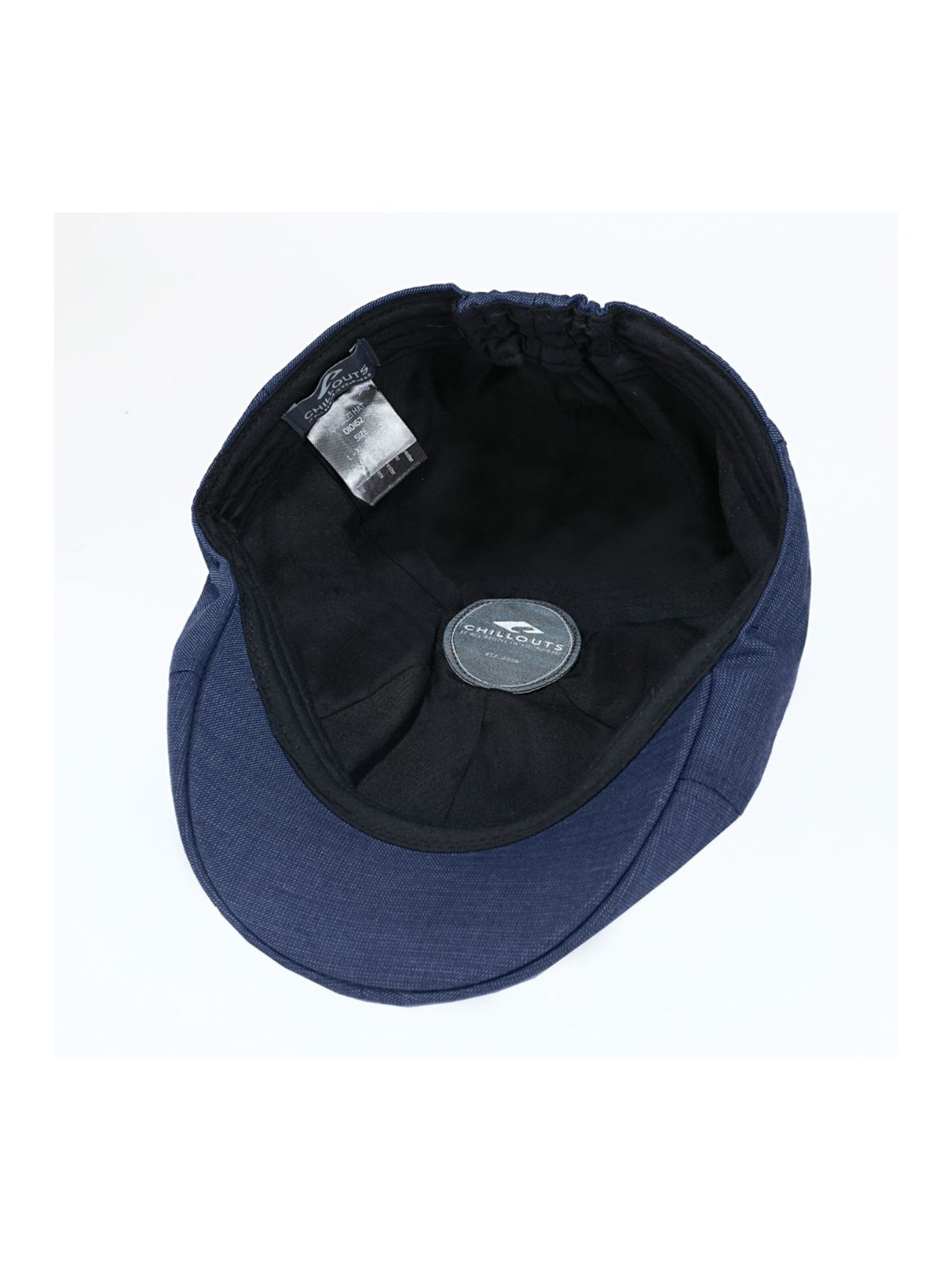 chillouts Cap 'Schiebermütze "Kapolei" (Flat Cap)' in Blue