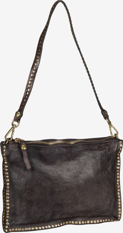 Campomaggi Shoulder Bag 'Kura' in Brown: front