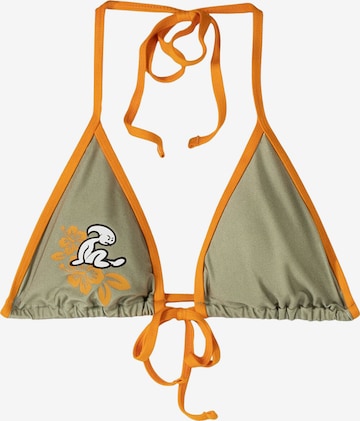 Bershka Kolmio Bikinitoppi värissä vihreä: etupuoli