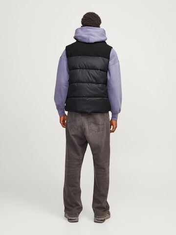 JACK & JONES Vest 'JJMOON' in Black