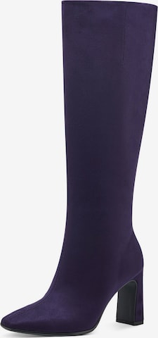 Bottes TAMARIS en violet : devant