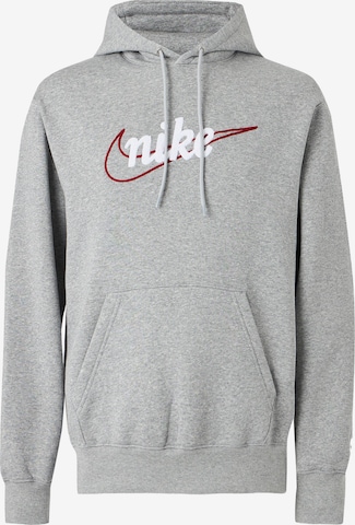 Sweat-shirt 'CLUB' Nike Sportswear en gris : devant