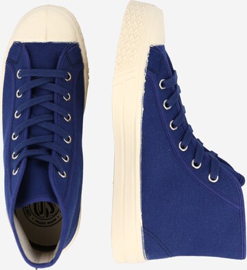 US Rubber High-top trainers 'SUMMER' in Blue