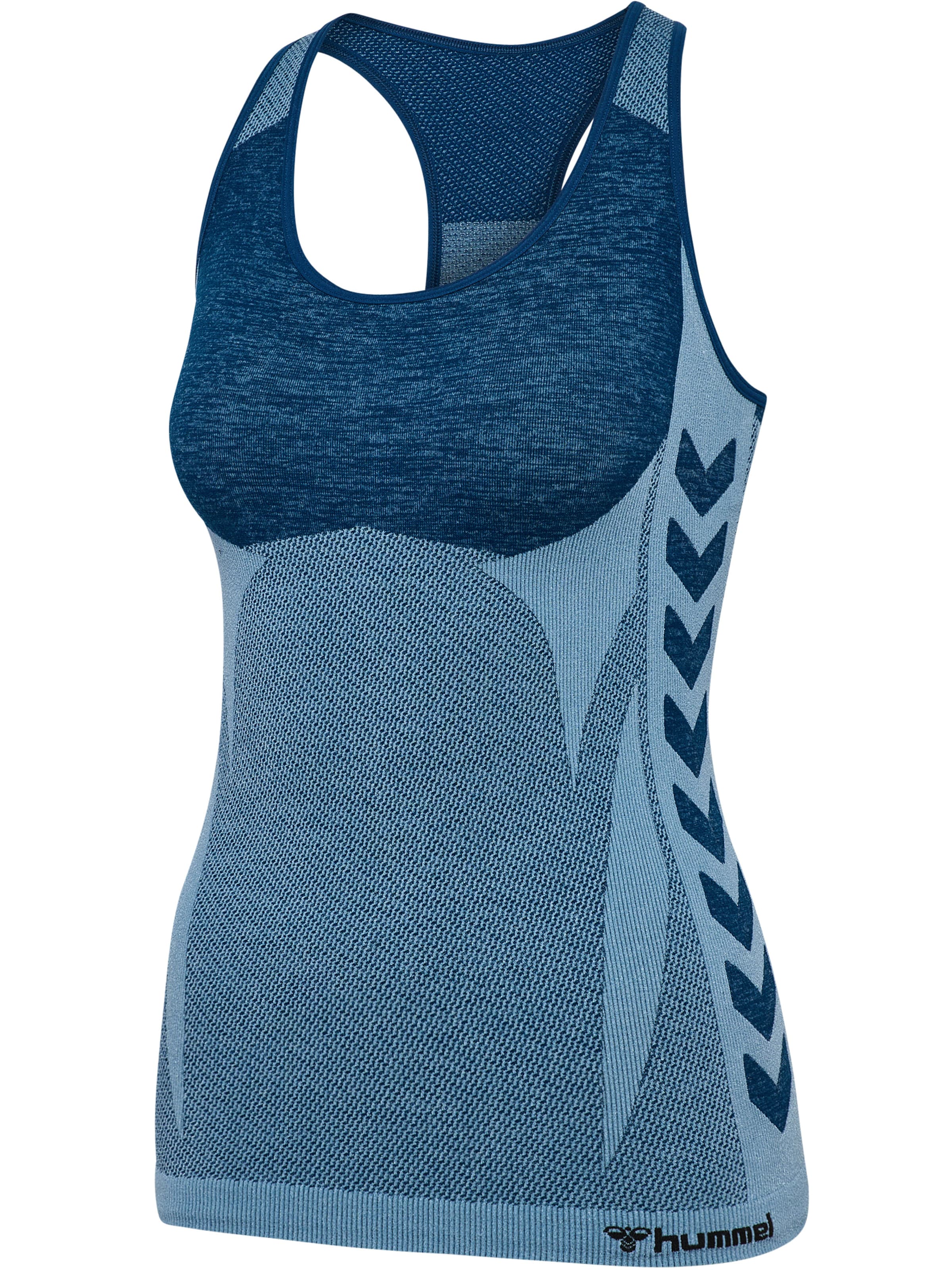 Hummel Sports top in Blue