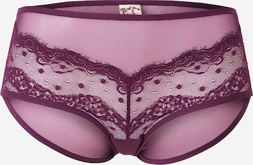 Free People - Panti 'LENNOX' en lila: frente