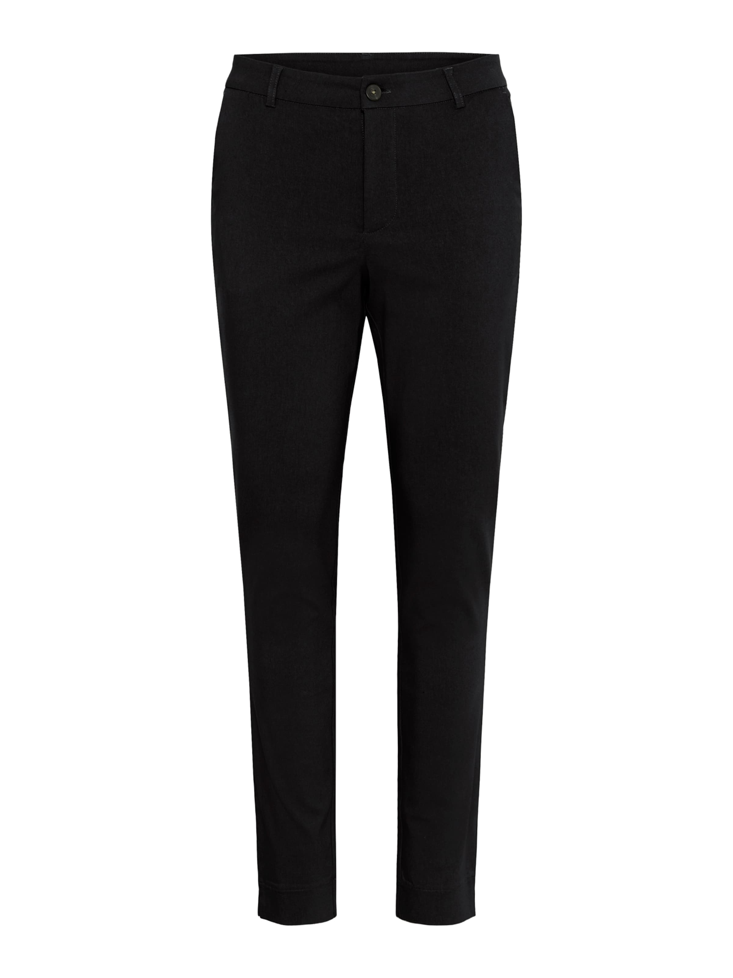 Kaffe Слим Штаны 'Hazel' в Черный: спереди