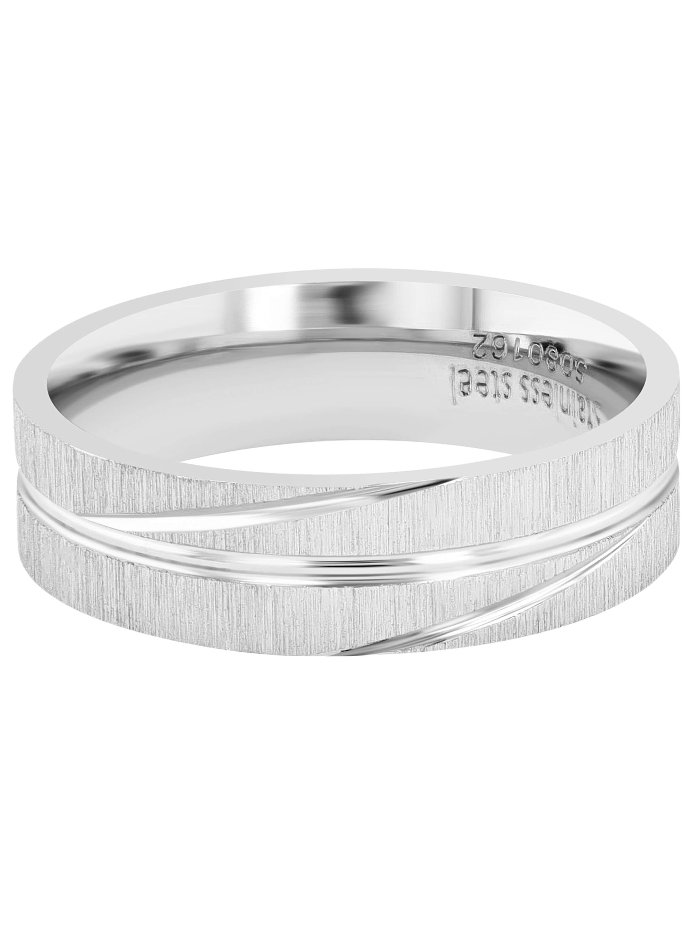 Akzent Ring 'Strong Connection, langlebig' in Silver: front