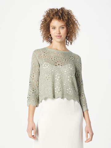 Pullover 'Natasha' di JDY in verde: frontale