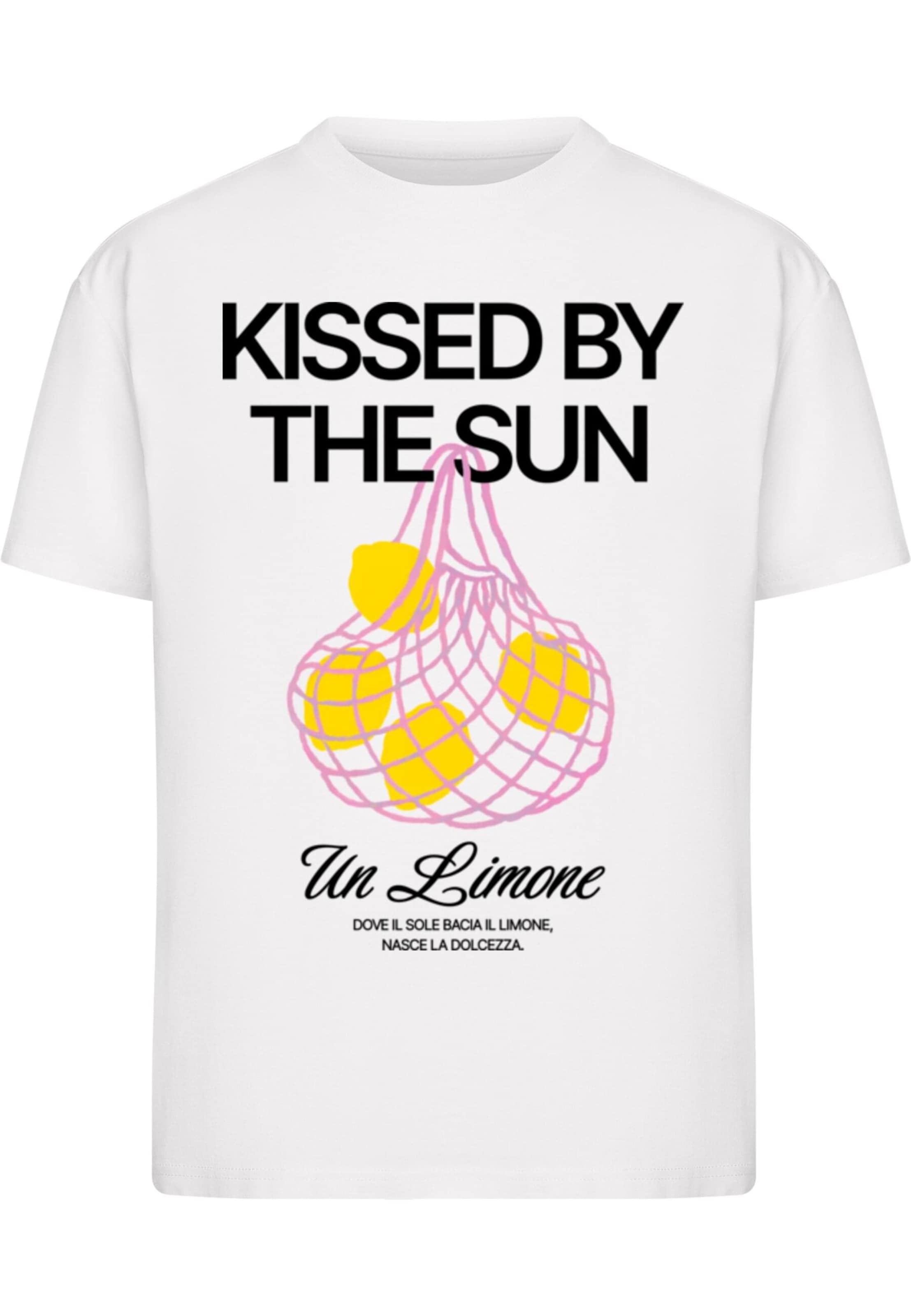 Mister Tee Póló 'Kissed By The Sun' - fehér: elől