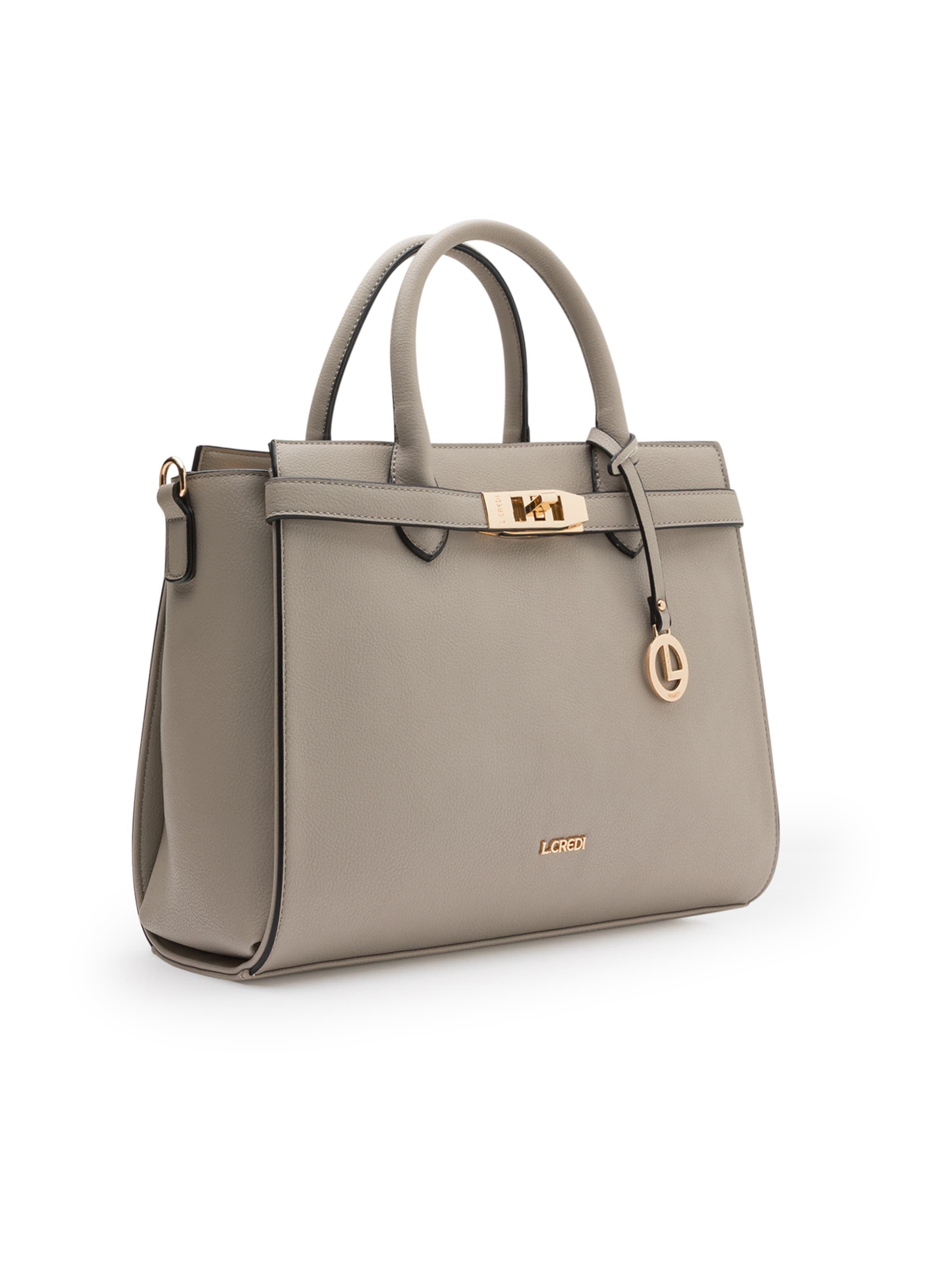 L.CREDI Handbag 'Konstanze' in Beige