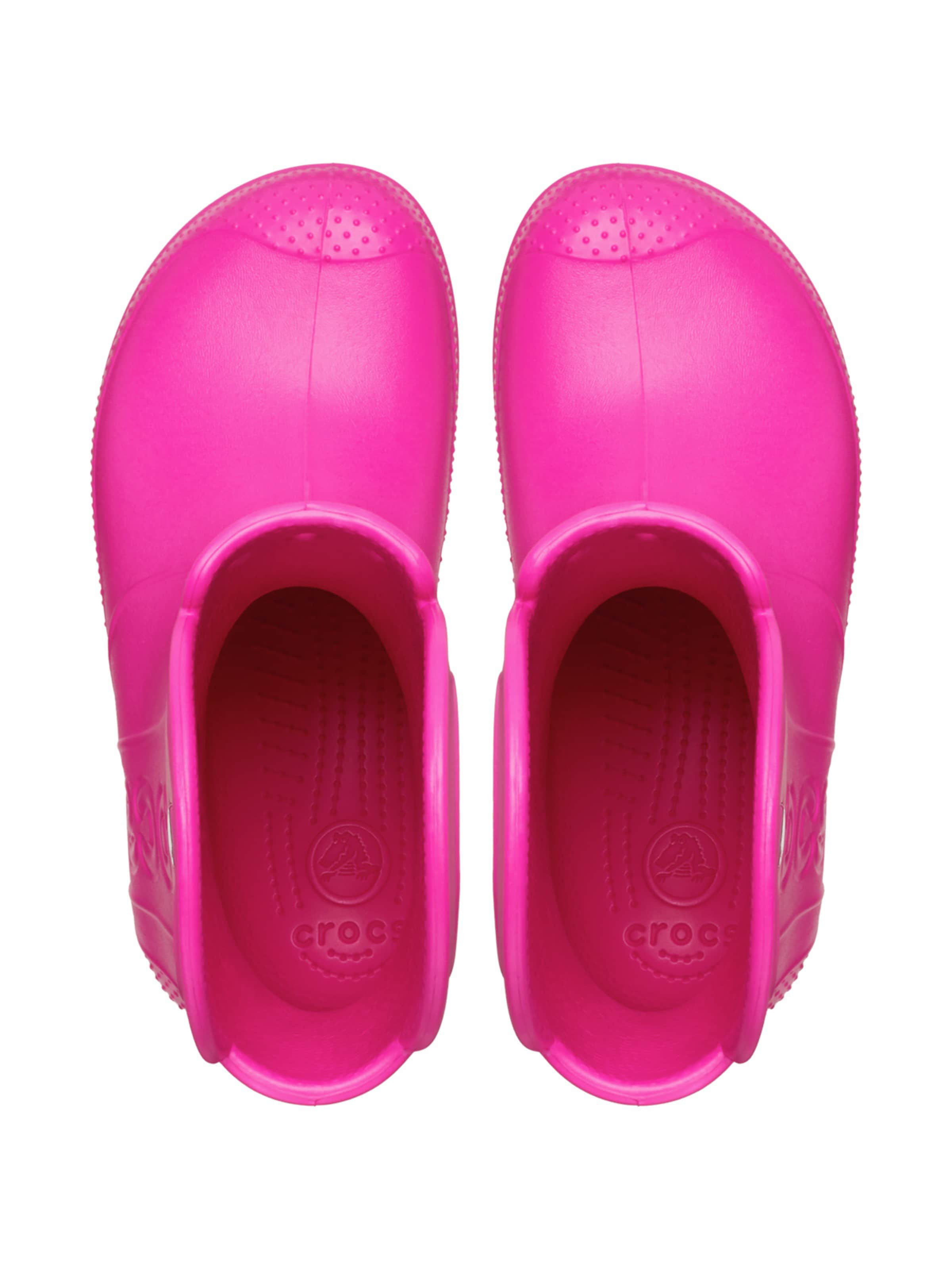 Crocs Rubber Boots 'Stiefel Handle It' in Pink