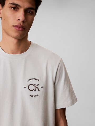 T-Shirt '20S April' Calvin Klein Jeans en beige