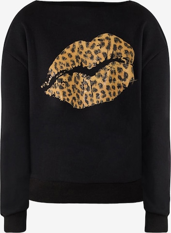 No Matter What Sweatshirt in Schwarz: Vorderseite