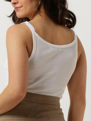 Coster Copenhagen - Top ' POPPY ' en blanco