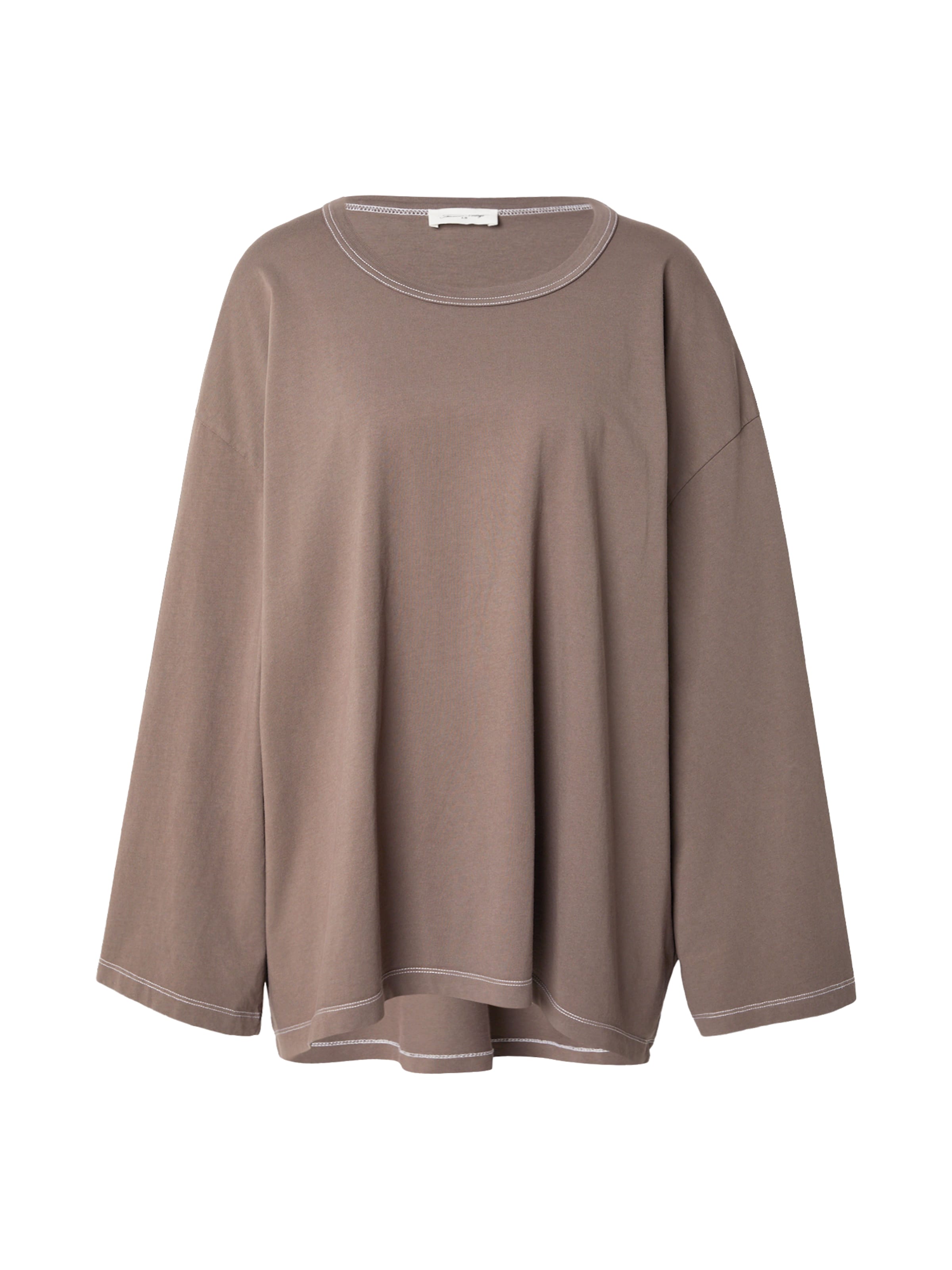 T-shirt 'FIZVALLEY' AMERICAN VINTAGE en marron : devant