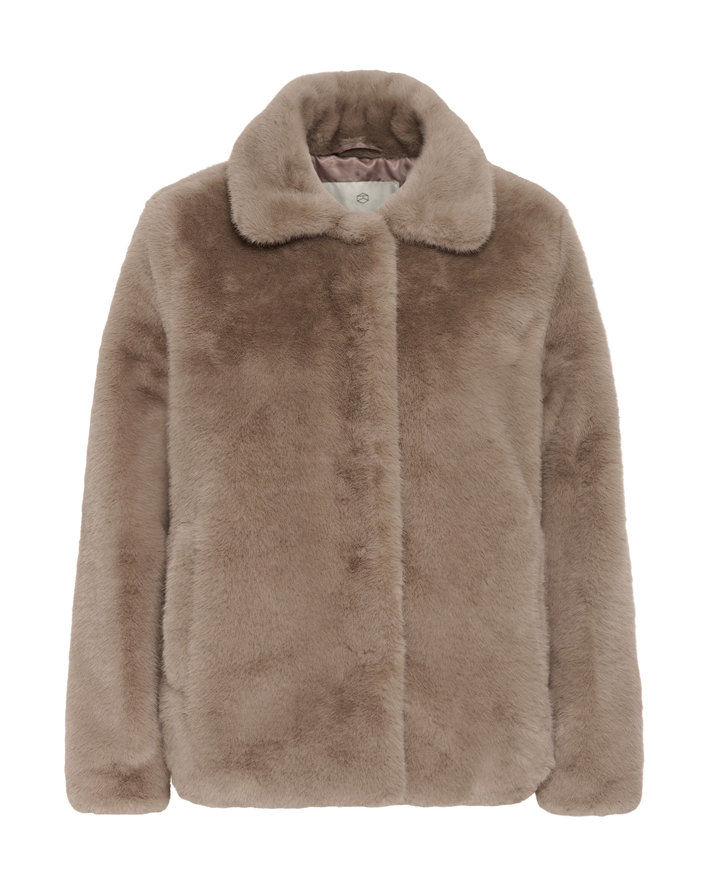 Kaffe Vinterjakke 'Rosa' i beige: forside