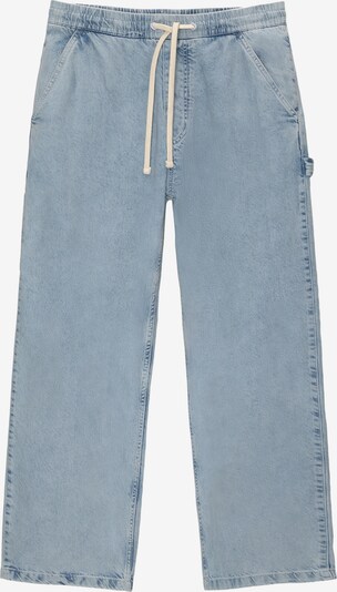 Pull&Bear Jeans in hellbeige / blue denim / schwarz, Produktansicht