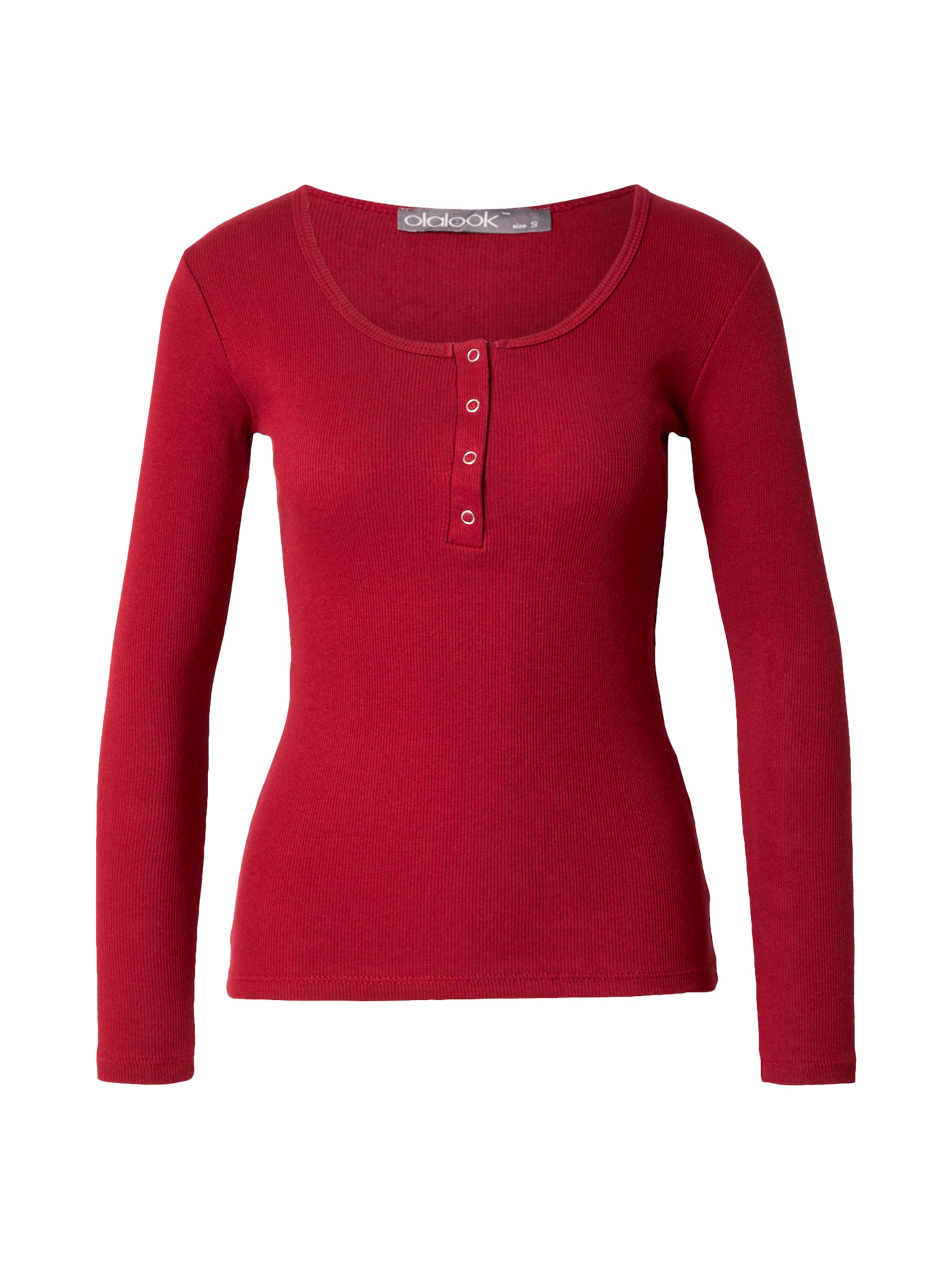 olalook Shirt in Rot: Vorderseite