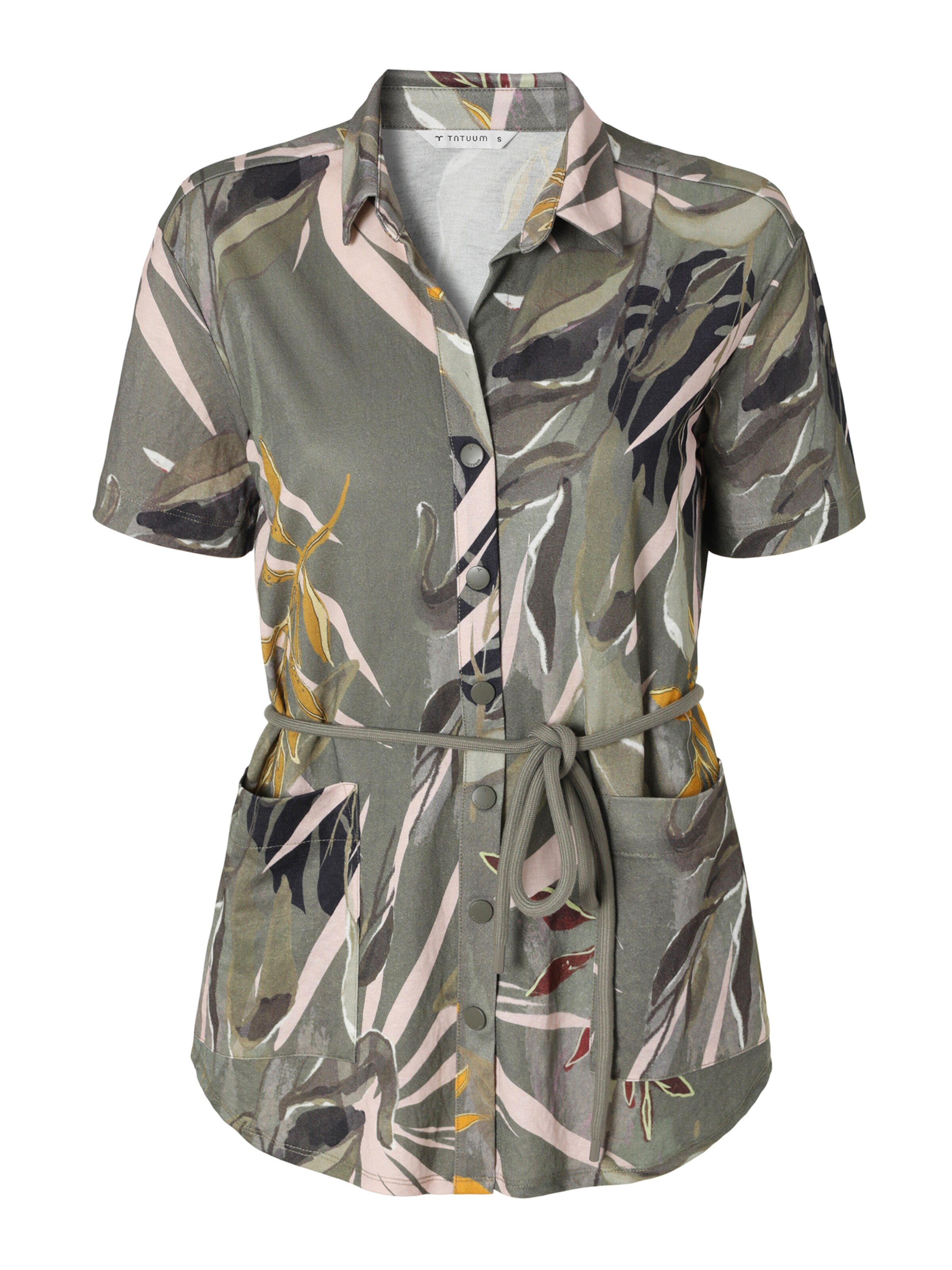 TATUUM Blouse 'SAVANAH' in Green: front