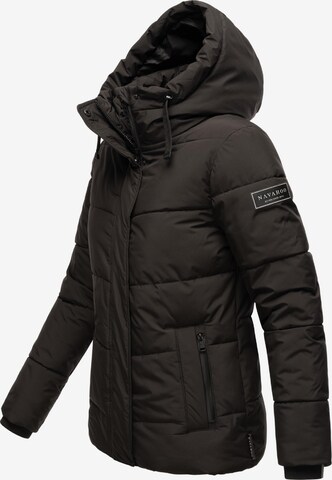 NAVAHOO Winterjacke 'Sag ja XIV' in Schwarz