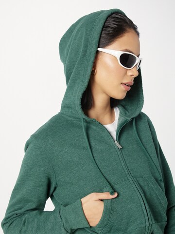 HOLLISTER Sweat jacket in Green